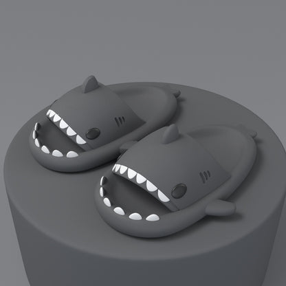 Cartoon Shark Slippers Funny Cutes Soft Slipper Indoor Outdoor Shoes For Women Men Couples