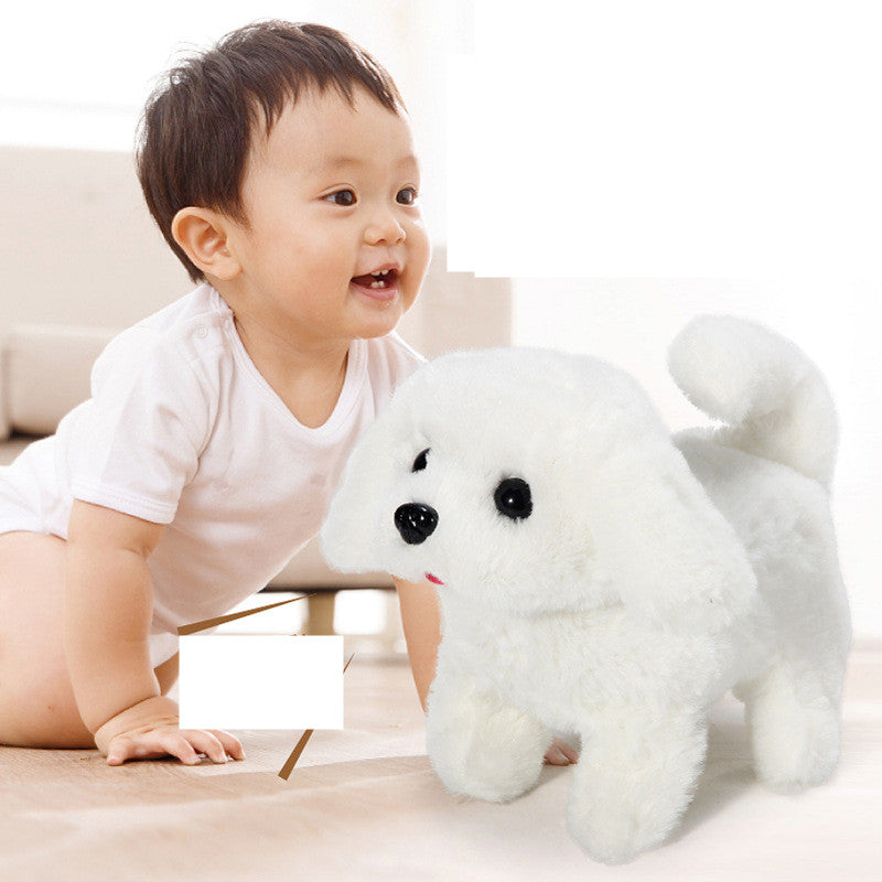 Kids' Electric Plush Corgi Toy | Walking, Sounds & Wagging Tail