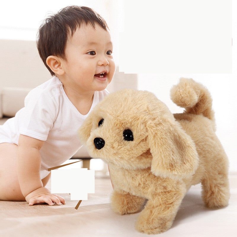 Kids' Electric Plush Corgi Toy | Walking, Sounds & Wagging Tail