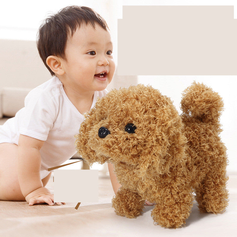 Kids' Electric Plush Corgi Toy | Walking, Sounds & Wagging Tail