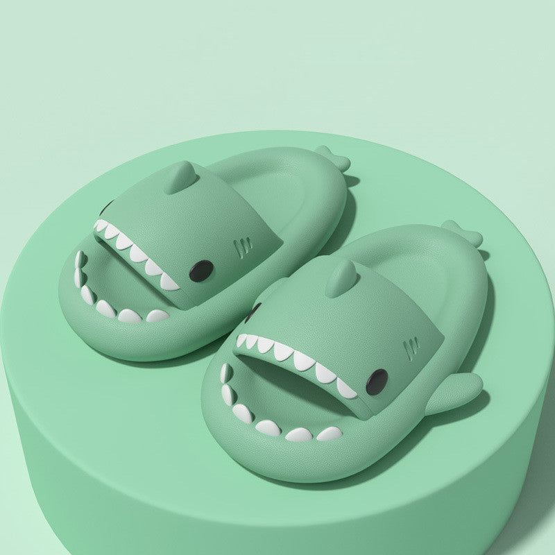 Cartoon Shark Slippers Funny Cutes Soft Slipper Indoor Outdoor Shoes For Women Men Couples