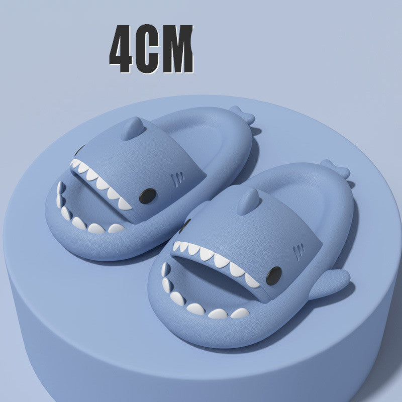Cartoon Shark Slippers Funny Cutes Soft Slipper Indoor Outdoor Shoes For Women Men Couples