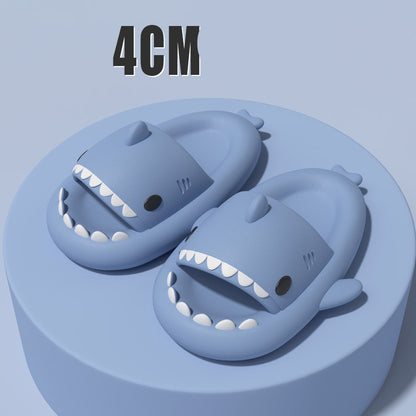Cartoon Shark Slippers Funny Cutes Soft Slipper Indoor Outdoor Shoes For Women Men Couples