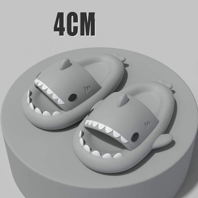 Cartoon Shark Slippers Funny Cutes Soft Slipper Indoor Outdoor Shoes For Women Men Couples