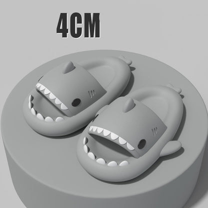 Cartoon Shark Slippers Funny Cutes Soft Slipper Indoor Outdoor Shoes For Women Men Couples