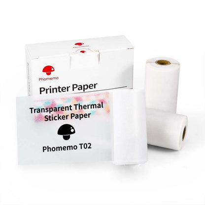 Portable Mini Thermal Label Printer – Bluetooth Inkless Pocket Printer for Labels, Photos & Study Notes