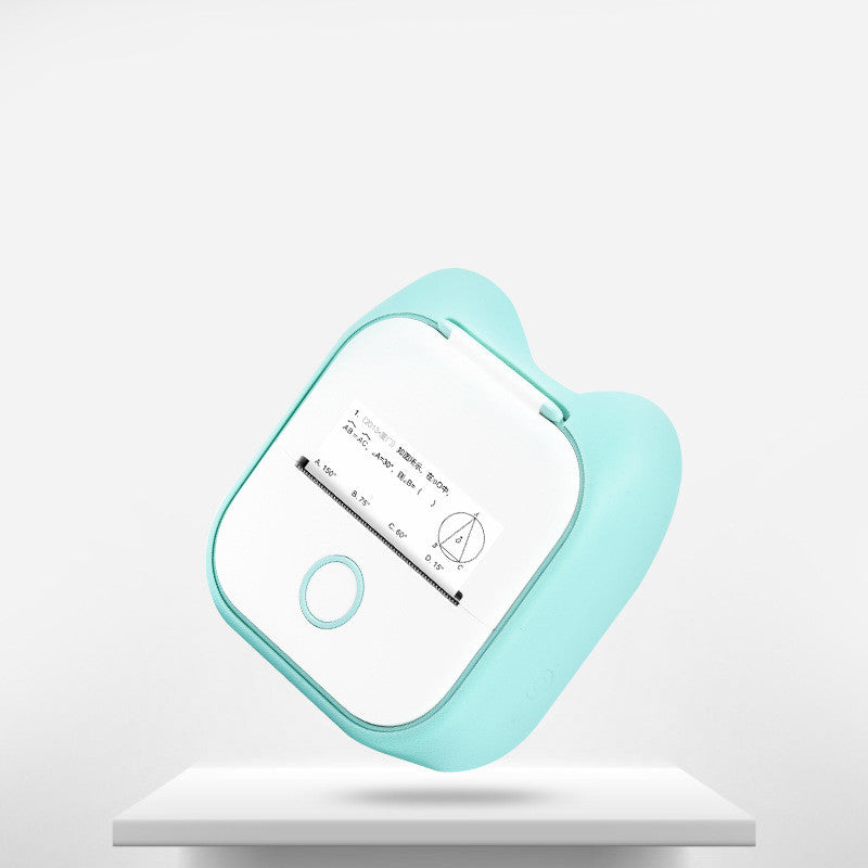 Portable Mini Thermal Label Printer – Bluetooth Inkless Pocket Printer for Labels, Photos & Study Notes