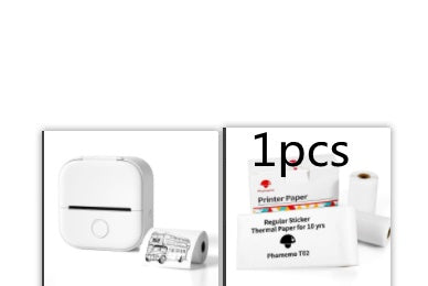 Portable Mini Thermal Label Printer – Bluetooth Inkless Pocket Printer for Labels, Photos & Study Notes