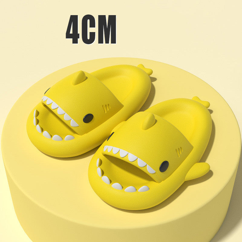 Cartoon Shark Slippers Funny Cutes Soft Slipper Indoor Outdoor Shoes For Women Men Couples