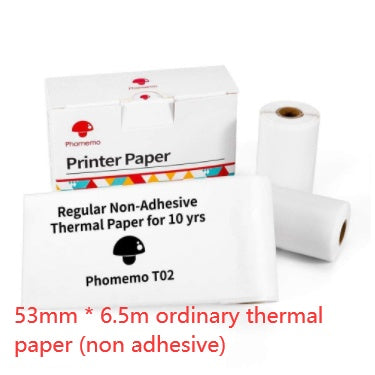 Portable Mini Thermal Label Printer – Bluetooth Inkless Pocket Printer for Labels, Photos & Study Notes