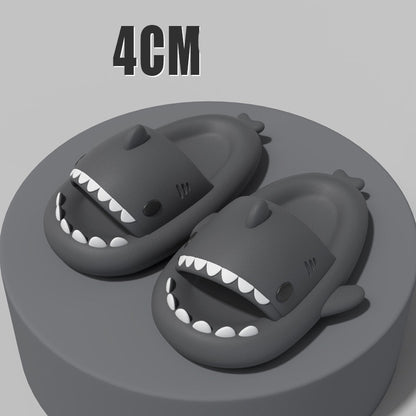 Cartoon Shark Slippers Funny Cutes Soft Slipper Indoor Outdoor Shoes For Women Men Couples