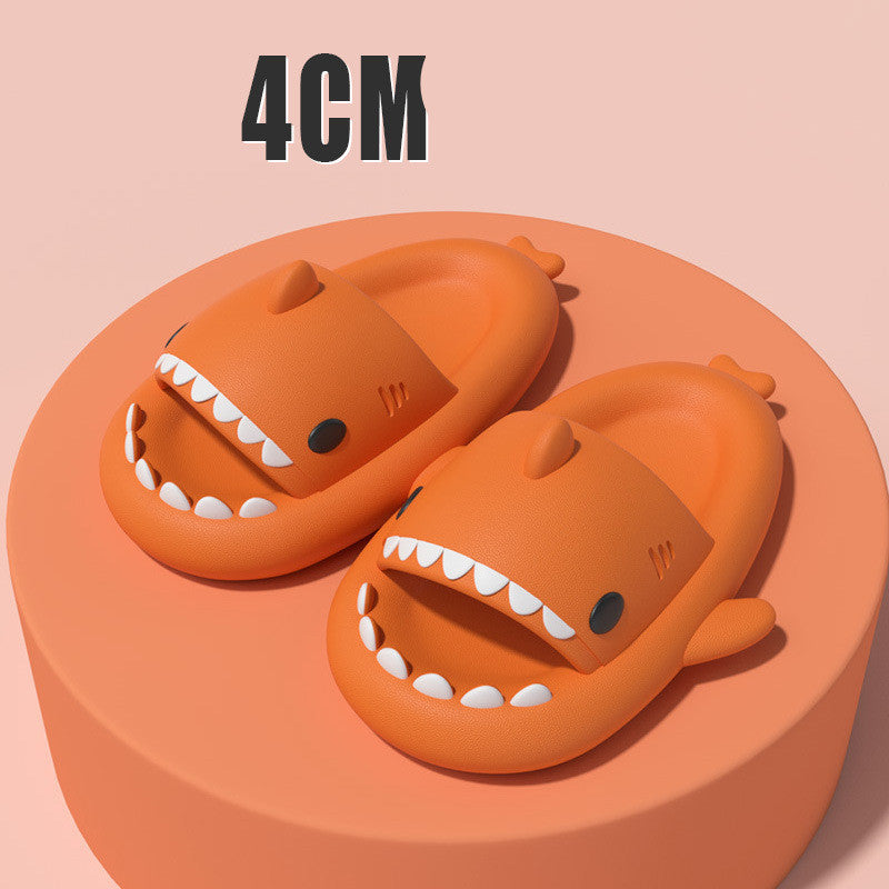 Cartoon Shark Slippers Funny Cutes Soft Slipper Indoor Outdoor Shoes For Women Men Couples