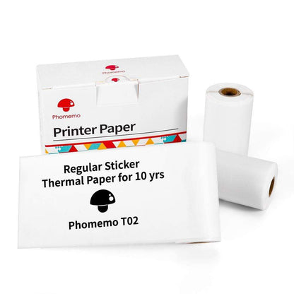 Portable Mini Thermal Label Printer – Bluetooth Inkless Pocket Printer for Labels, Photos & Study Notes