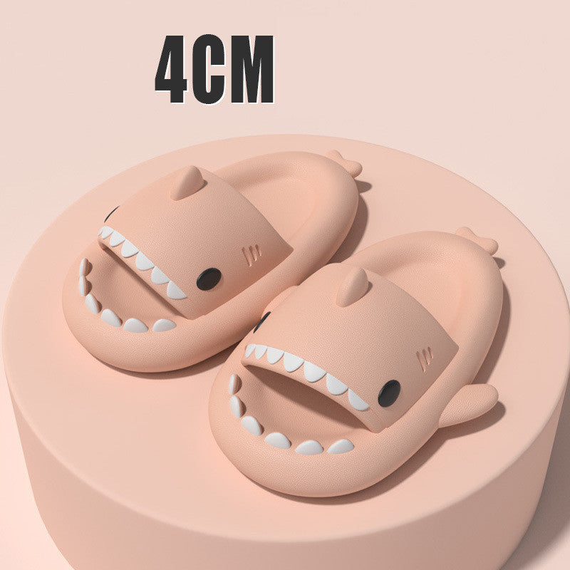 Cartoon Shark Slippers Funny Cutes Soft Slipper Indoor Outdoor Shoes For Women Men Couples