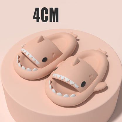 Cartoon Shark Slippers Funny Cutes Soft Slipper Indoor Outdoor Shoes For Women Men Couples