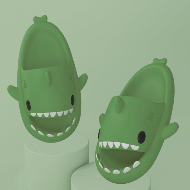 Cartoon Shark Slippers Funny Cutes Soft Slipper Indoor Outdoor Shoes For Women Men Couples