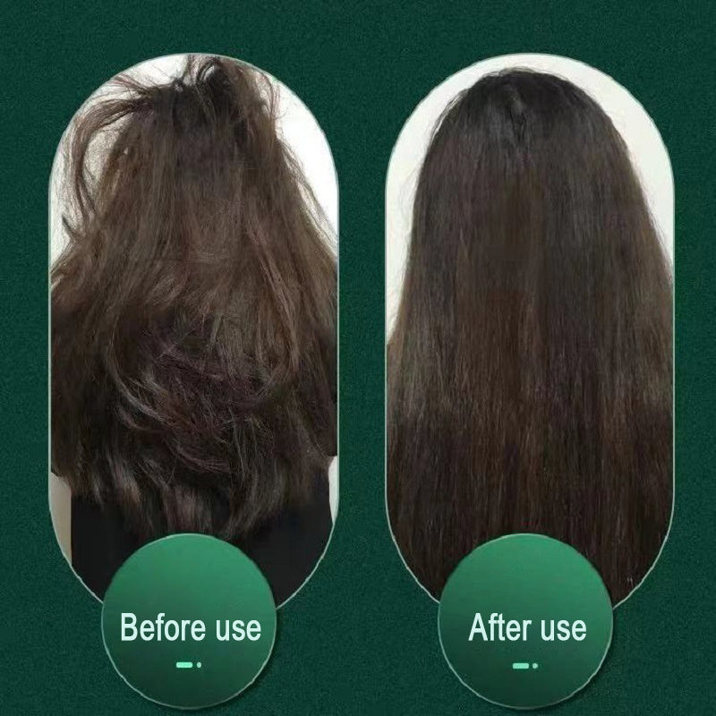 2-in-1 Hair Straightener & Curler Brush | Negative Ion Hot Comb | Anti-Scald Electric Straightening Comb for All Hair Types